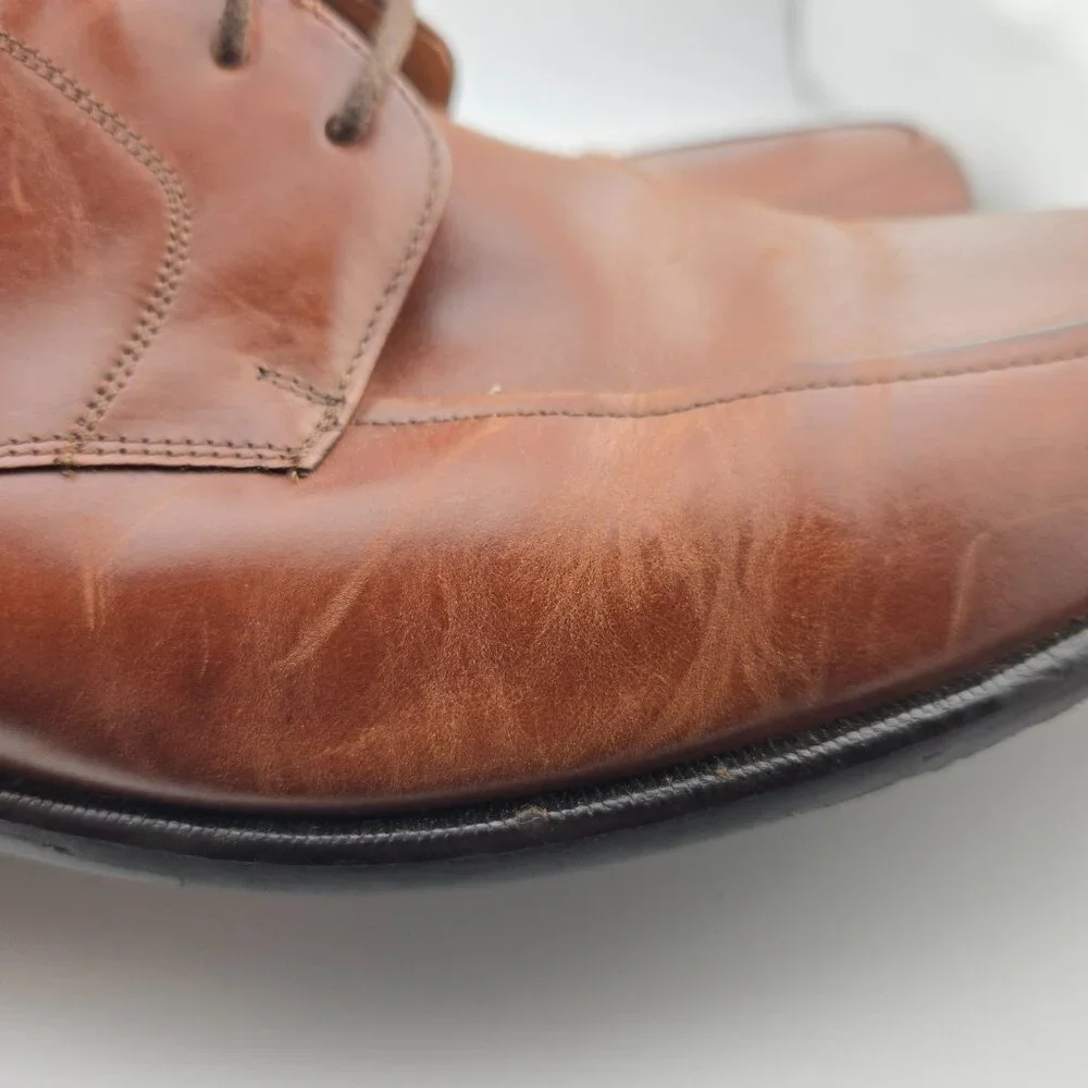 Dockers Men's Brown Leather Oxford Dress Shoes Size 13